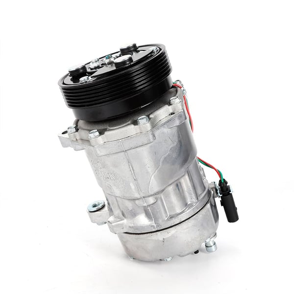 A/C kompressor, kompatibel med 7V16 systemer, PAG46 olie, OE kvalitet, høj kvalitet metal, R134a kølemiddel
