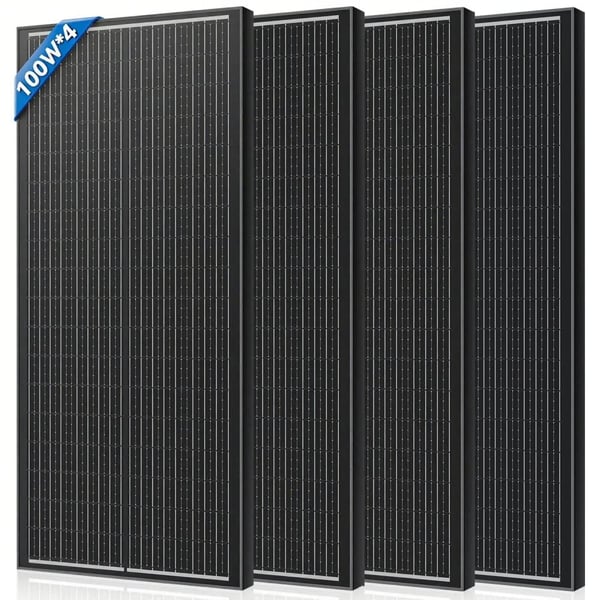 Solpanel, Monokrystallinsk Silikon, Vandtæt Design,400W
