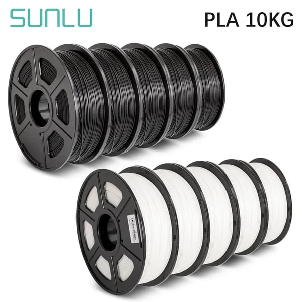 3D Print Filament, PLA Material, Miljøvenlig,PLA 5BK 5WT
