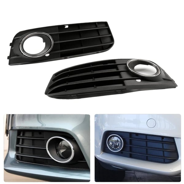 Tågeforlygter Gitter Dæksel, ABS og plastik, Standard frontbumper kompatibilitet, OE Nummer 8KD 807 681 01C, OE Nummer 8KD 807 682 01C