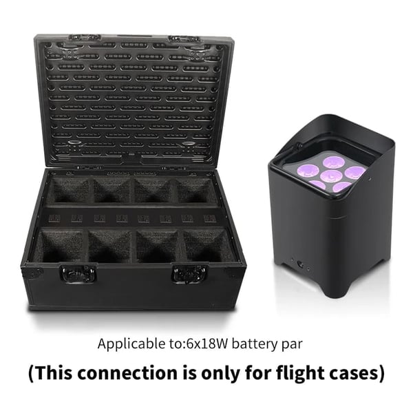 Flight Case, Durable Plastic, DMX Stage Light Compatible, Plastic Flight Case-e, EU Plug