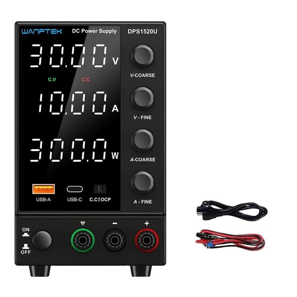 DC Strømforsyning, Justerbar Spændingskontrol, Dobbelt Indgangsspænding,DPS3010U 30V 10A