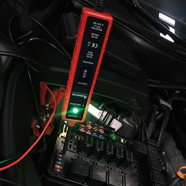 Autoelektriker Probe Maskine, Spændingskredsløbstester, 6-24V DC Tester