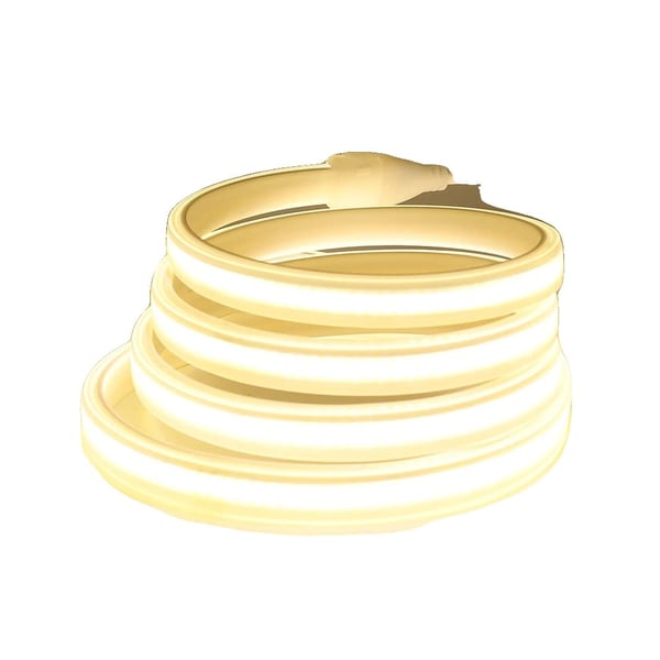 LED Strip Lys, Høj Lysstyrke, Vandtæt Design,Naturlig Hvid 4000K, EU Stik 220V, 20m