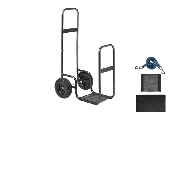 Brænde Vogn, Kraftig Stål, 250 lbs Kapacitet,FC1359 W.C SYT