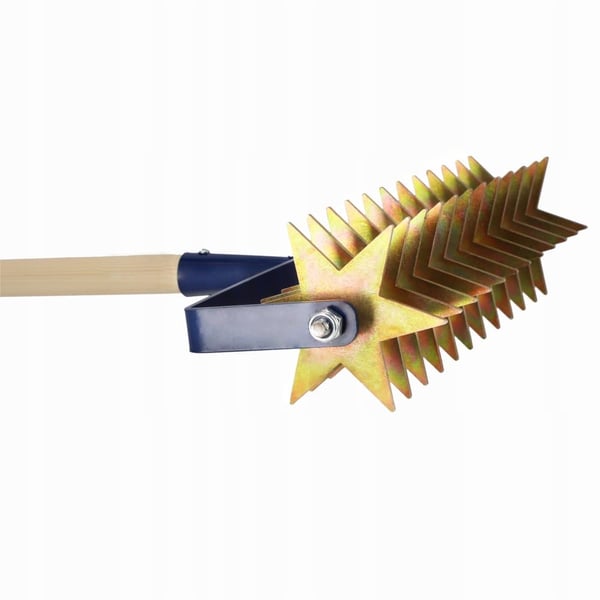 Kultivaattori, 166 cm pituus, Monikäyttöinen työkalu, Teräsmateriaali, Sopii erilaisille maatyypeille, Kevyt muotoilu