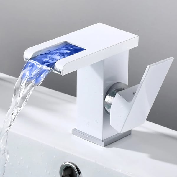 Vaskeskuffe, LED Temperaturindikator, Holdbar Messingkonstruktion,HVID