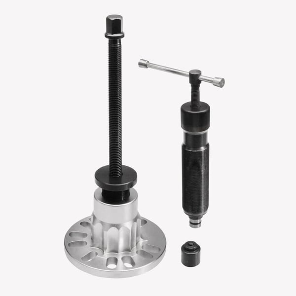 Hjulnavsaftrækker, 10-ton hydraulisk kraft, 45# kulstofstål, 4-huls og 5-huls kompatibilitet, vægt 5 kg, dimensioner 20 x 15 x 5 cm