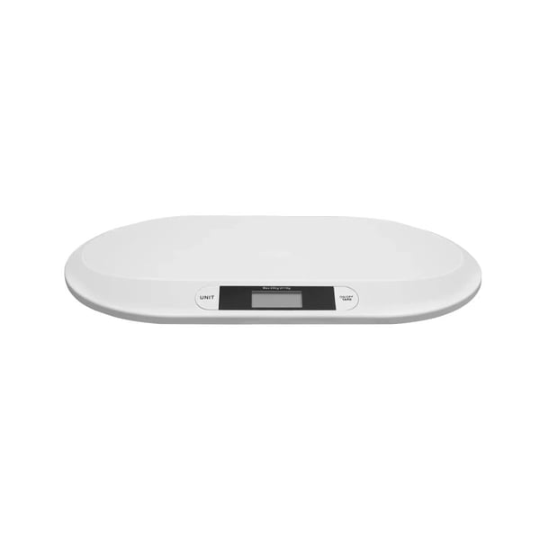 Vægt til spædbørn, multifunktionel til nyfødte og kæledyr,HVID