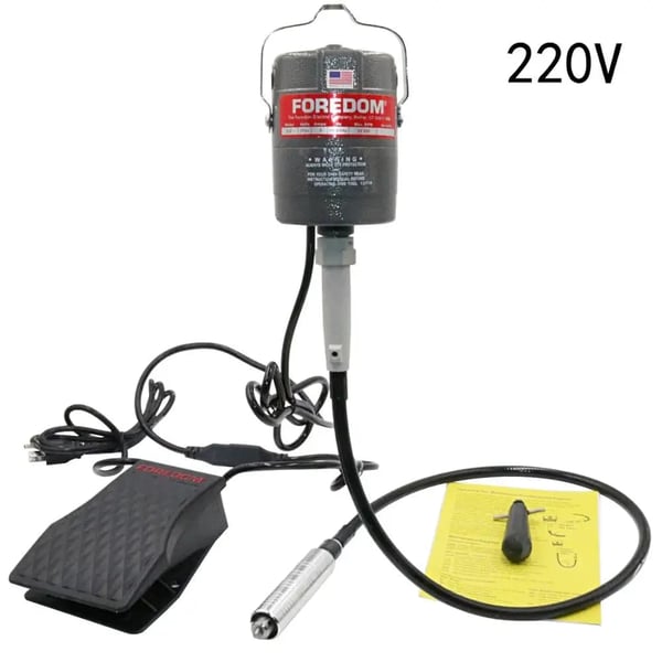Flex aksel sliber, 230W effekt, 0-18000 omdr./min hastighed,220V