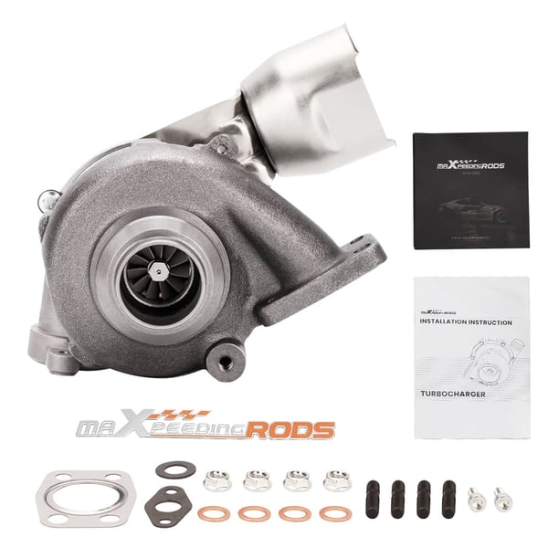 Turbocharger, Ingeniørmetal, 26 cm Længde, 25 cm Bredde, 23 cm Højde, 6 kg Vægt