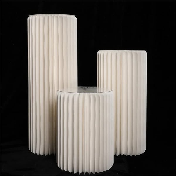 Papirfoldningscylinderstand, Elegant Design, Alsidige Højdeindstillinger,H60 80 100