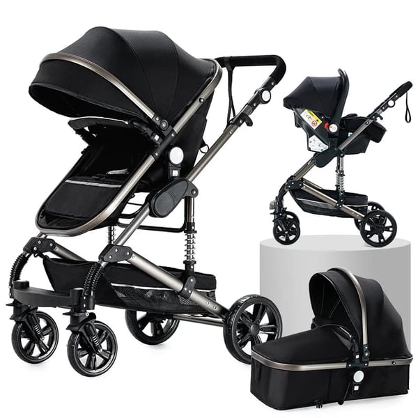 Barnevogn, 3-i-1 Rejse System, Letvægtsdesign,XR012-B