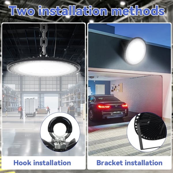 LED High Bay Light, 200W, 30.000 Lumen, Vandtæt Design,200W