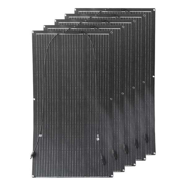 Solpanel, Fleksibel og Vandtæt, Høj Effektivitet,solpanel 500w