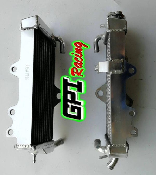 Radiator, Aluminium, Specialtilpasset til japanske modeller, Høj effektivitet køling, Holdbart design, Effektiv varmeafledning