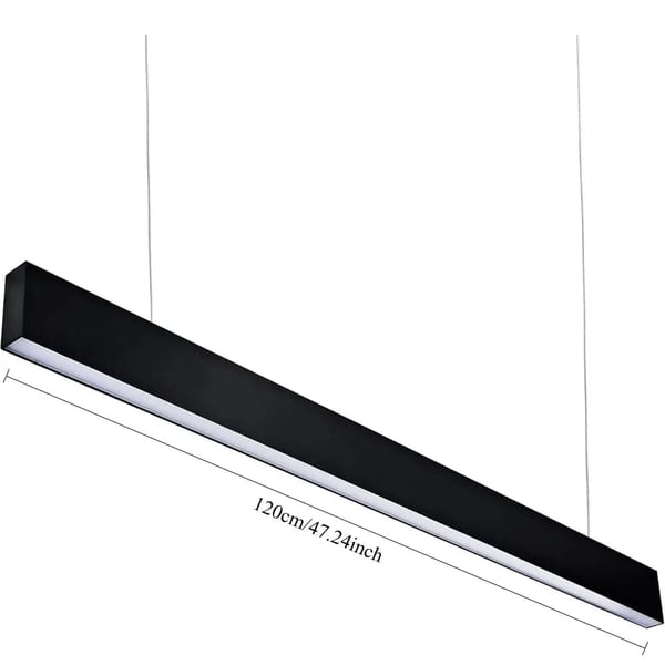 LED Pendellampe, Moderne Design, Egnet til Forskellige Rum,sort