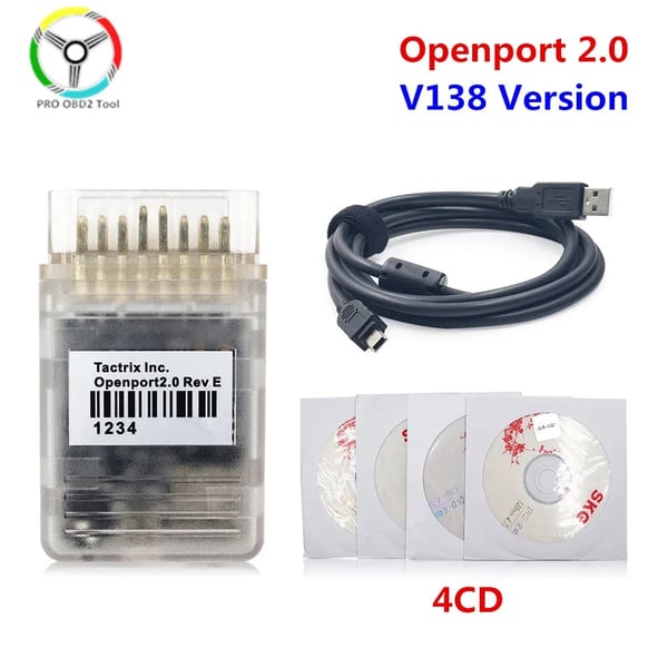 Auto Chip Tuning Værktøj, Sort Guld Chip, ECU FLASH, openport 4cd