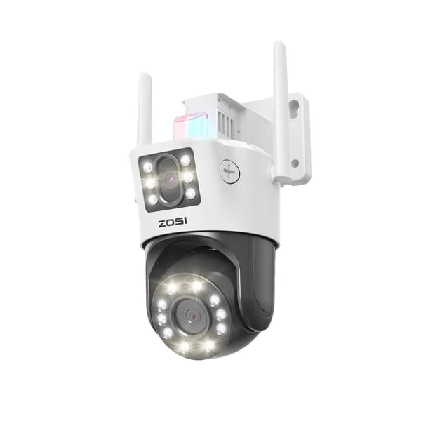 4K PTZ Sikkerhedskamera, 8X Optisk Zoom, Dobbelt-Linse Natvision,C298 Maks
