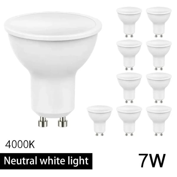 LED-spottilamppu, korkea lumen-tuotto, energiatehokas,3