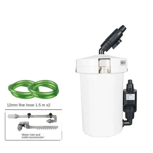 Fisketankfilter, Biokemisk Forfilter, Ultra-stille Drift,EU adapter stik, HW-603B-220V