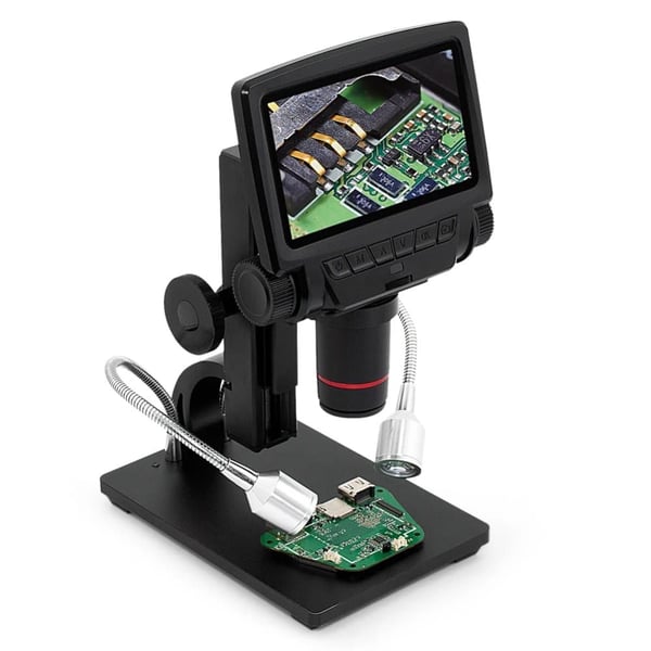 Digitalt mikroskop, 3 MP sensor, 260x forstørrelse, HDMI/USB-udgang,ADSM301
