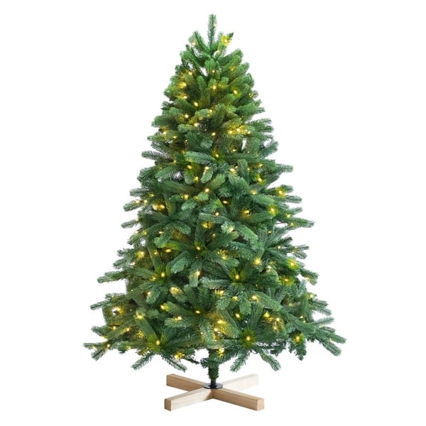 Tekokoristekuusi, 1180 Neulasta, Sisäänrakennetut LED-valot,1.8M, 180cm Puita LED