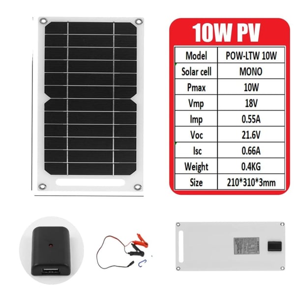 80W Solpanel, Monokrystallinsk, IP65 Vandtæt Vurdering,80W solpanel