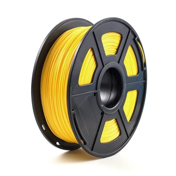 3D Printer Filament, 175mm Diameter, 1kg Spole, Gul