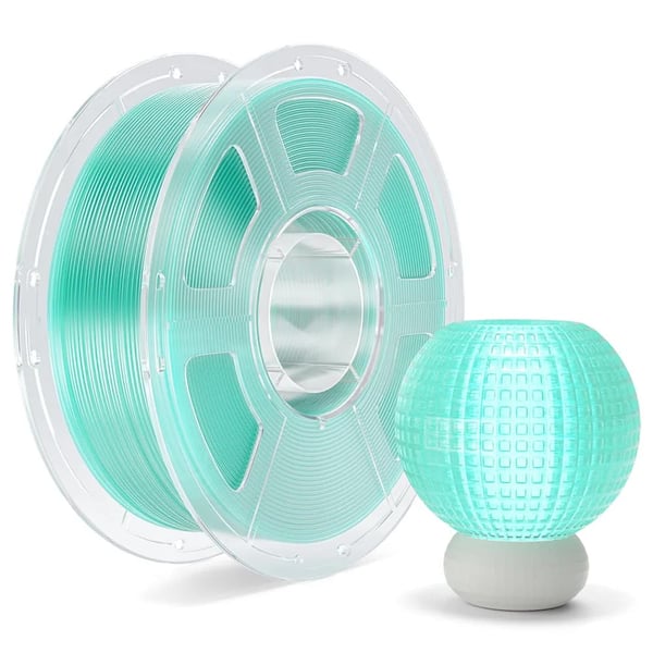 3D-printer filament, højhastighedsudskrivning, universel kompatibilitet,Cyan