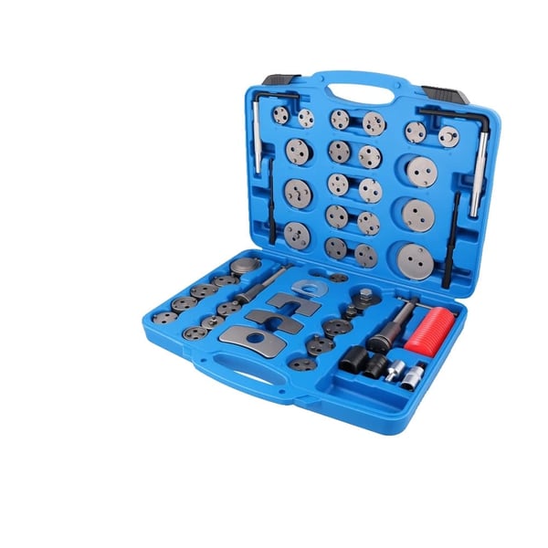 Jarrusatulan työkalusarja, 50 osaa, universaali yhteensopivuus, kestävä hiiliteräs, käyttäjäystävällinen muotoilu, sisältää säilytyskotelon