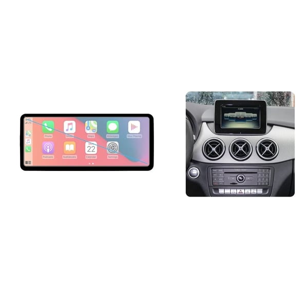 Bil Multimedia Radio, 12.3 Skærmstørrelse, Kompatibel med Mercedes Benz B Klasse W245 W246 2011-2018,Otte Core-a, NTG 5.0