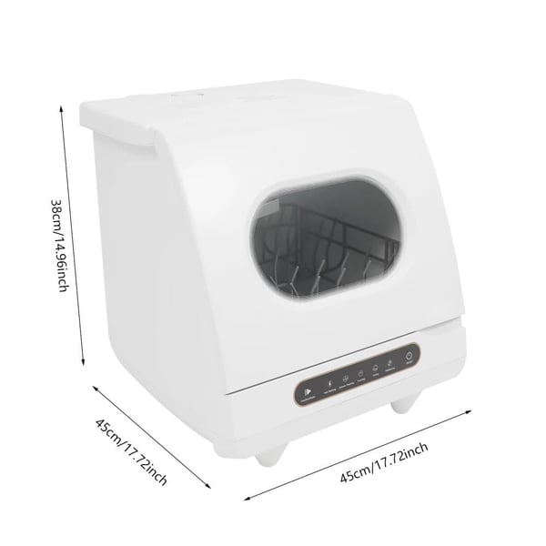 Mini opvaskemaskine, kompakt design, multifunktionalitet, effektiv rengøring,HVID
