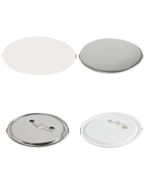 Knappemærke Sæt, Fuldstændige Håndværkskomponenter, Til Knappemaskine, 75mm-200Pcs