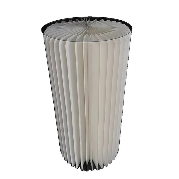 Papirfoldningscylinderstand, Elegant Design, Alsidige Højdeindstillinger,D30CM H60CM