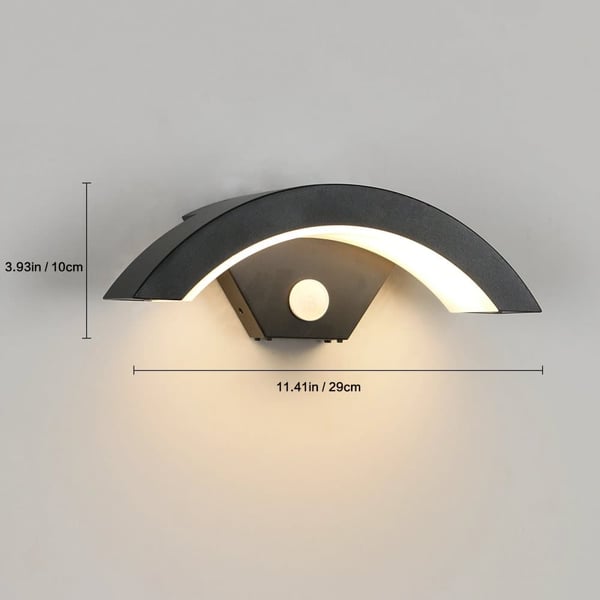 Ulkoseinälamppu, 2700 lumenin kirkkaus, energiatehokas,M, 02 Lämmin Valo