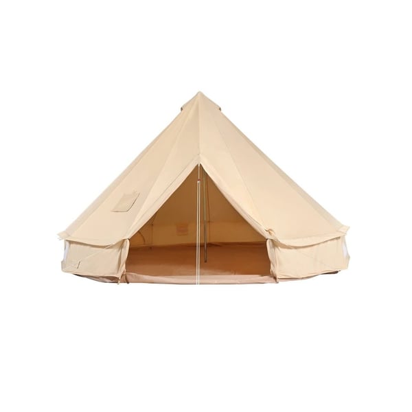 Bell Tent, 3 m / 9,8 ft Diameter, Højde 2 m / 6,56 ft, 4 Vinduer,3m