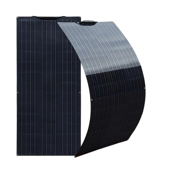 Solpanel, Høj Effektivitet Monokrystallinsk, Letvægts og Fleksibelt Design,280w 2stk 140w