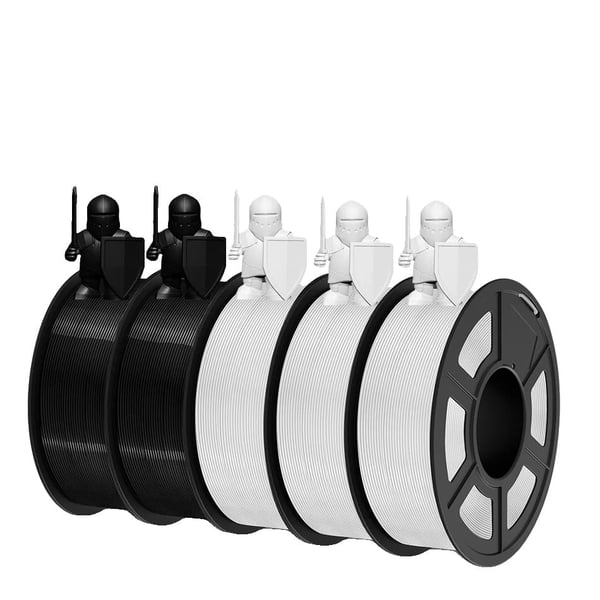 3D-printer filament, PETG-materiale, miljøvenlig sammensætning,PETG 2BK 3WT