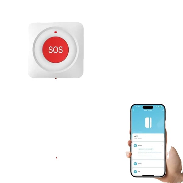 Paniktast, Nødalarmer, Smart Home Kompatibilitet,WIFI