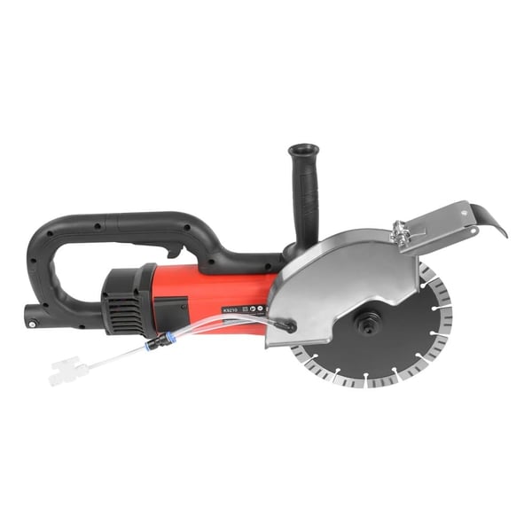 Vægskærer, 7000 RPM, 210 mm Skæredybde,EU, Rød