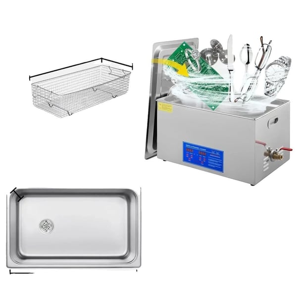 Ultralydsrenser, Kraftfuld Rengøring, Brugervenlig Betjening,22L JPS-80A