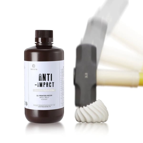 3D-printerharpiks, høj slagstyrke, lav vandabsorption,Anti-lmpact-1000g