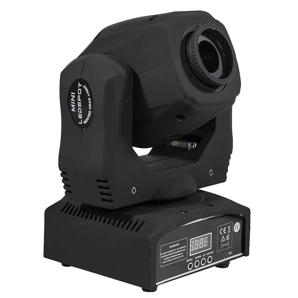 LED Moving Head Light, 60W Effekt, DMX Kontrol,1 stk Spot 60W, EU-stik