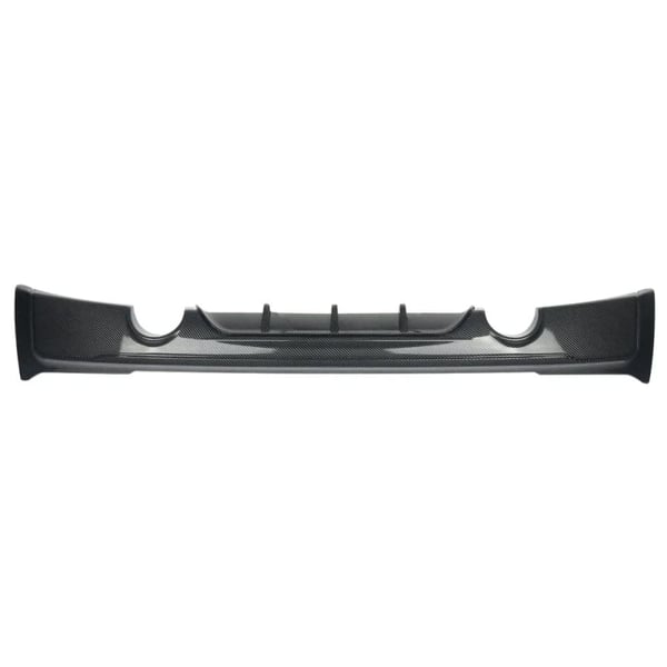 Bagdiffuser, Høj Kvalitet ABS Plast, Carbon Fiber Look, M Performance Stil,som vist