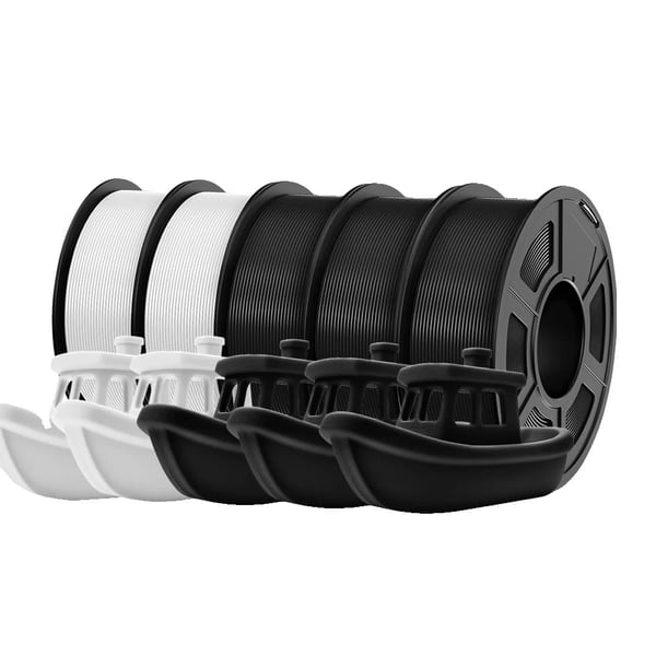 3D-printer filament, PETG 5,5 kg, fremragende lagadhæsion,PETG 3BK2WT 5.5KG 3D-printer filament, PETG 5,5 kg, fremragende lagadhæsion,PETG 3BK2WT 5.5KG