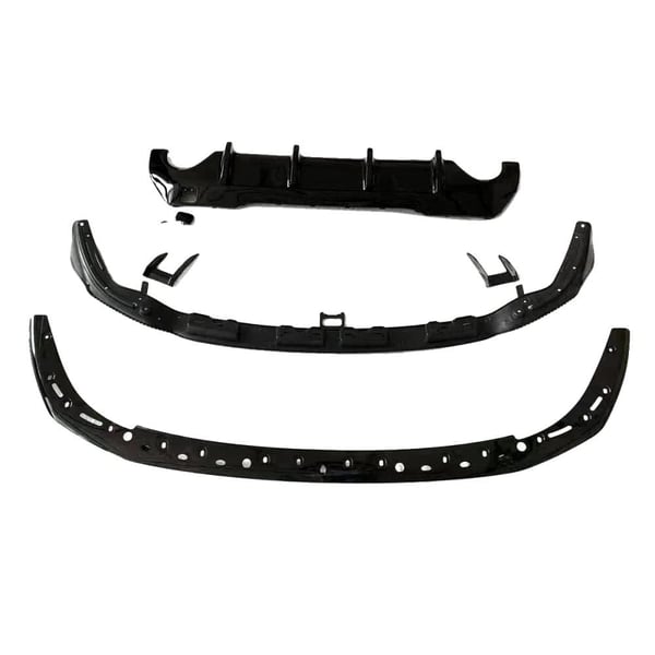 Aero Body Kit, Front Splitter, Bageste Diffuser,som vist