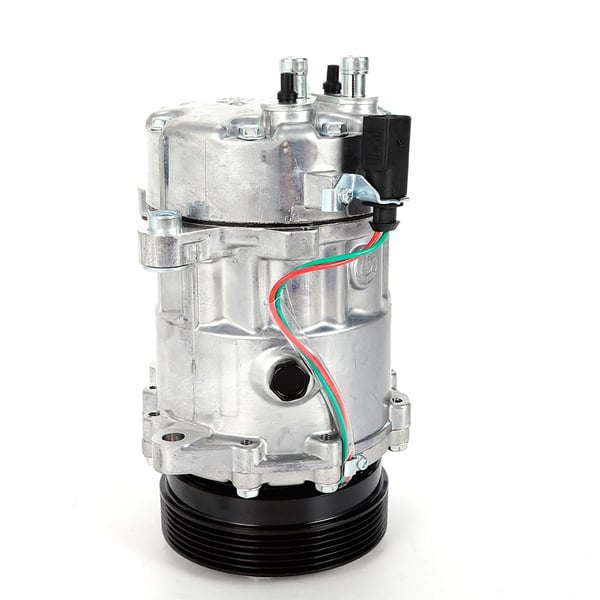 A/C kompressor, kompatibel med 7V16 systemer, PAG46 olie, OE kvalitet, høj kvalitet metal, R134a kølemiddel