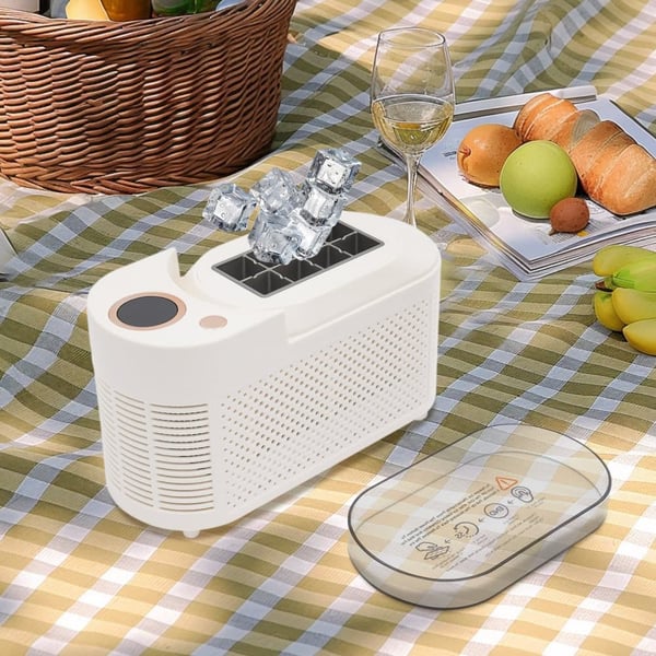 Ismaskine, Kompakt Design, 8 Terninger pr. Cyklus, 120W Effekt, 100-230V Indgangsspænding, Støjniveau 60dB