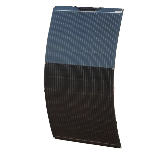 Solpanel, monokrystallinsk, vandtæt,130w 1000x550mm-a